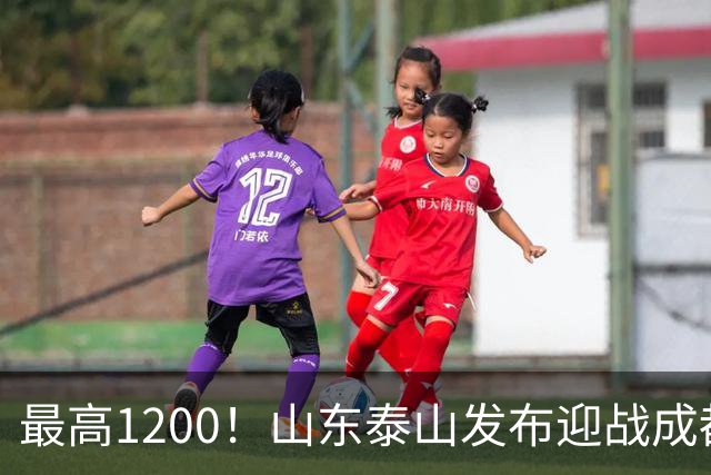 最高1200！山东泰山发布迎战成都蓉城票务，票价普涨，或仍被秒抢