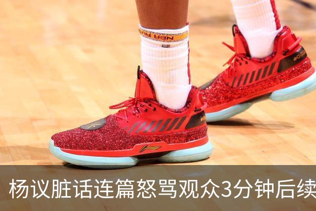 杨议脏话连篇怒骂观众3分钟后续：是误会，官方介入，两边2个说法