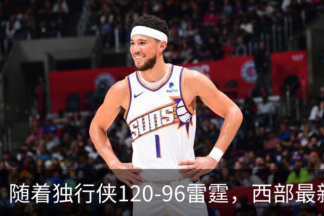 随着独行侠120-96雷霆，西部最新排名出炉：火箭5连胜登顶，灰熊独行侠成黑马，勇士升至附加赛区